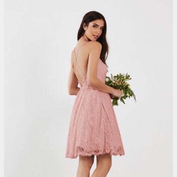 pink tulle skater dress